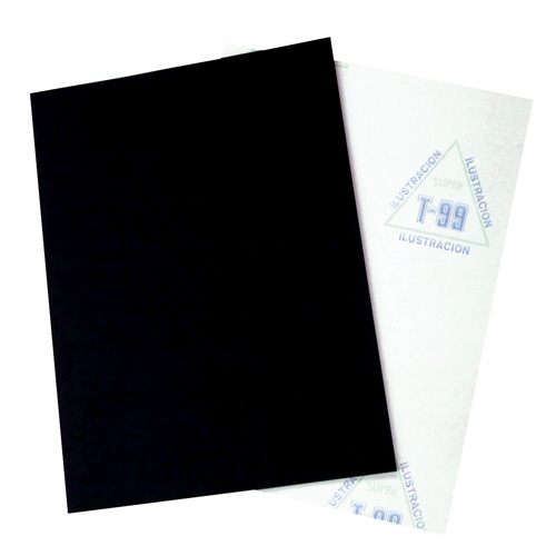 Cartulina Ilustración Negro T-99 Jiss