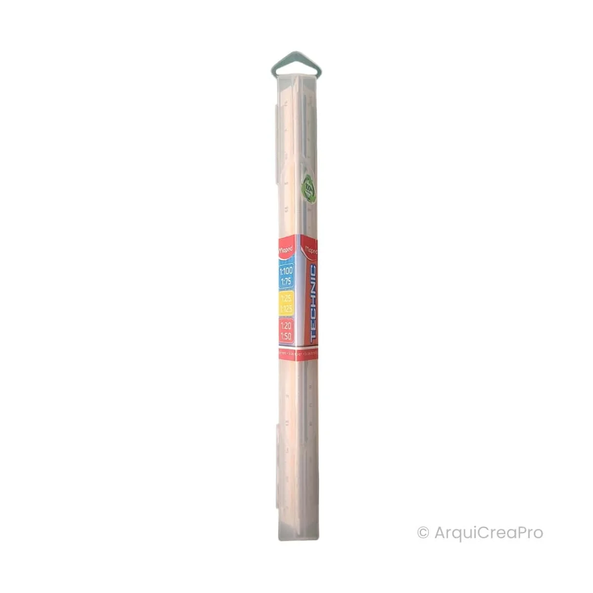 Escalímetro triangular 30 cm Technic Maped para arquitectura y dibujo técnico