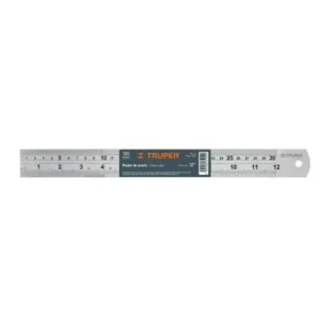 Regla de Acero Inoxidable 30cm Truper
