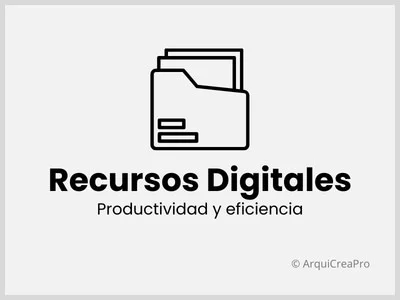Recursos digitales que mejoran la productividad en el trabajo arquitect&oacute;nico